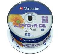 Verbatim 97693 DVD vierge 8,5 Go DVD+R DL 50 pièce(s)
