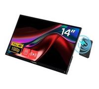 Verbatim Écran portable tactile PM-14 14" Full HD HDMI USB-C Batterie externe intégrée Noir