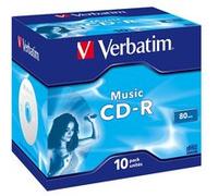 Verbatim Live It! - 10 x CD-R (80 min) 16x - boîtier CD G