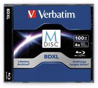Blu-ray M-DISC vierge Verbatim 98912 100 GB 1 pc(s) jewelcase