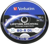 Verbatim M-DISC BD-R DL 50GB/1-6x Boîtier Jewel (5 disques)