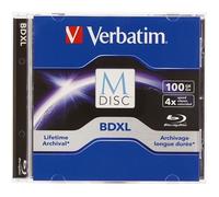 Blu-ray M-DISC vierge Verbatim 98912 100 GB 1 pc(s) jewelcase