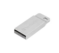 Verbatim Metal Executive, USB 2.0, 64GB Silver, 98750 (Silver)