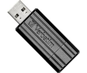 Verbatim Micro-clé USBPinStripe de 16 Go - noire