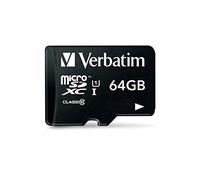 Verbatim Tablet - Carte mémoire flash - 64 Go - Class 10 - microSDXC UHS-I