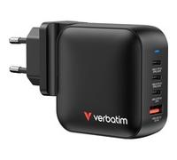 Verbatim Mini Gan Charger 100w Universale Nero Ac Ricarica Rapida Interno