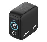 Verbatim Mini GaN Charger 65 W met display, 3 poorten USB-C opla (Multiplatform)