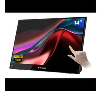 Verbatim Moniteur Portable 14" FHD Tactile LIGHT, LCD IPS, 1920x1080, USB Type-C, Mini HDMI, Haut-parleurs 1W, AMD FreeSync, Low-Blue-Light, Noir