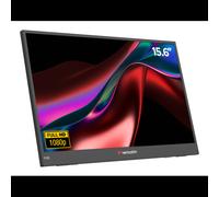 Verbatim Moniteur Portable 15.6" FHD LCD IPS, Résolution 1920x1080, 250 cd/m², Temps de Réponse 10ms, USB Type-C, Mini HDMI, AMD FreeSync