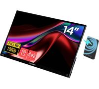 Verbatim Moniteur tactile CEE: A (A - G) 35.6 cm (14 pouces) 16:9 6 ms