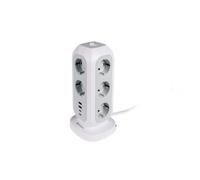 Verbatim Multiprise Tour EUPT-01 11 prises + 4 ports USB-C/A 2 m Noir