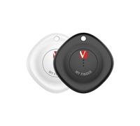 Verbatim MYF-02 Bluetooth Item Finder 2 Pack Black/White, W128807225 (2 Pack Black/White)