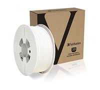 Verbatim PET-G Filament 2 85 mm glycol polyéthylène téréphtalate glycol, Blanc, 1