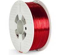 Filament Verbatim 55054 PETG 1.75 mm 1 kg rouge (transparent) 1 pc(s)