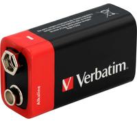 Verbatim Pile alcaline 9V bloc 6 LR 61 49924