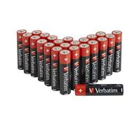 Verbatim Batterie AAA (LR03) Premium alcaline 1,5 V - 20 pièces
