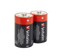 VERBATIM Piles bloc alcalines Premium I 1.5V I Pile mono D-LR20 I D Piles alcali