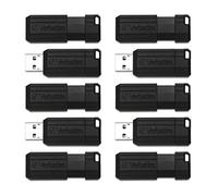 Verbatim Pinstripe Black USB 32GB 10-Pack Noir