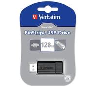 Verbatim Pinstripe Clé USB Drive 2.0 128 Go