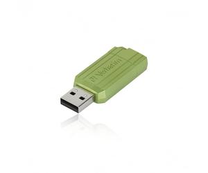 Verbatim PinStripe lecteur USB flash 128 Go USB Type-A 2.0 Vert