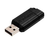 Verbatim PinStripe USB Drive - Clé USB - 16 Go - USB 2.0 - noir