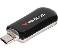 Verbatim Plectra USB-C Flash Drive Black 512GB, W129015932 (Black 512GB)