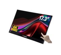 Verbatim 32239 écran plat de PC 43,9 cm (17.3") 3840 x 2160 pixels 4K Ultra HD LCD Écran tactile Noir