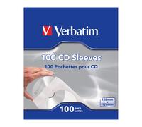 Verbatim Pack de 100 pochettes CD (Papier)