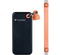 Verbatim Pocket 2 TB Disque dur externe SSD USB-C® (USB 3.2 Gen 2) noir, orange 32197