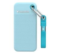 Verbatim SSD externe Pocket 1 To USB 3.2 Gen 2 1000 Mo/s avec 2 étuis – Bleu