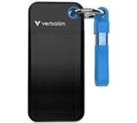 Verbatim Pocket SSD 2 To USB Type-C 3.2 Gen 2 (3.1 Gen 2) Noir, Bleu