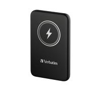 Verbatim Power Pack 32245 : Batterie LiPo 10000 mAh, Charge Rapide Quick Charge 3.0, Recharge Sans Fil 15W, USB-C 20W, Compatible MagSafe, Noir