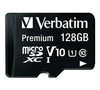 Verbatim Premium 128 Go MicroSDXC UHS-I Classe 10