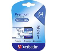 Verbatim Premium - Carte mémoire flash - 64 Go - Class 10 - SDXC