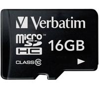 Verbatim Premium Carte microSDHC 16 GB Class 10