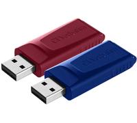 Verbatim Slider Clé USB 32 GB rouge, bleu 49327 USB 2.0