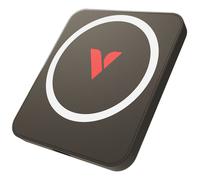 Verbatim Snapback SSD 1 to, SSD Externe, USB 3.2 Gen 2 x 2, jusqu'à 2000 Mo/s en Lecture et 1600 Mo/s en écriture, Disque Dur Externe Portable avec câble USB-C de 20 cm, pour iPhone, Android, PC et