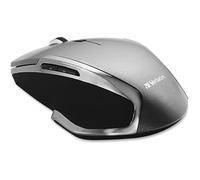 Verbatim Souris sans Fil pour Ordinateur Portable 6 Boutons - Ergonomique, LED Bleue, Souris Portable pour Mac et Windows - Noir