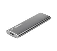 Verbatim SSD Vx500 - 480 Go - couleur gris sidéral - 29 g - SSD externe léger - SSD USB 3.0 - pour Windows et Mac OS X - disque portable - USB-C - mémoire flash haute vitesse
