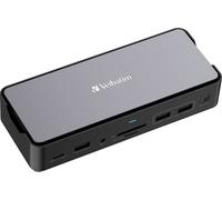 Verbatim Station d'accueil USB-C® CDS-15SSD Convient pour les marques: universel avec SSD intégré, slot SSD M.2, alimentation
