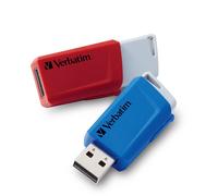 Verbatim Store 'n' Click USB-Stick 2x - USB 3.2 Gen1-32GB - memory-stick with lo