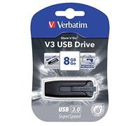 Verbatim 49171 8Go Store n Go V3 USB 3.0 Drive - Gris