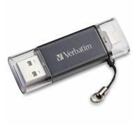 Verbatim Store 'n' Go Clé USB 3.2 Gen 1 pour appareils Apple Lightning Graphite 128 Go