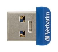 Verbatim Store 'n' Stay NANO - Clé USB - 32 Go - USB 3.0 - bleu