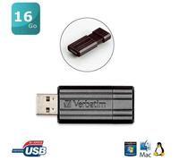 Verbatim Store'n'go PinStripe 16Go USB2.0