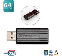 Verbatim Store'n'go PinStripe 64Go USB2.0