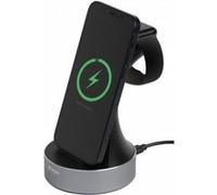 Verbatim - Support de chargement sans fil - 2 en 1 + adaptateur secteur - 20 Watt - 3 A - pour Apple AirPods with MagSafe Charging Case; AirPods Pro; iPhone 11, 12, 13, 14 G