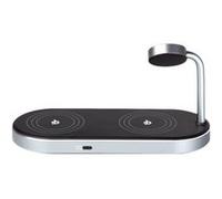 Verbatim Chargeur Qi 49557 – Charge simultanée de 2 smartphones et 1 Apple Watch