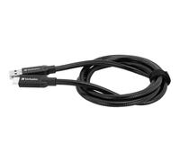 Verbatim Sync and Charge - Câble USB - 24 pin USB-C (M) pour USB (M) - USB 3.1 Gen 2 - 1 m - noir