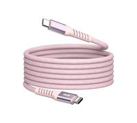 Verbatim Câble USB-C mâle-mâle 24 pin 1,2 m magnétique Power Delivery 3.0 60 W 480 Mbps Rose